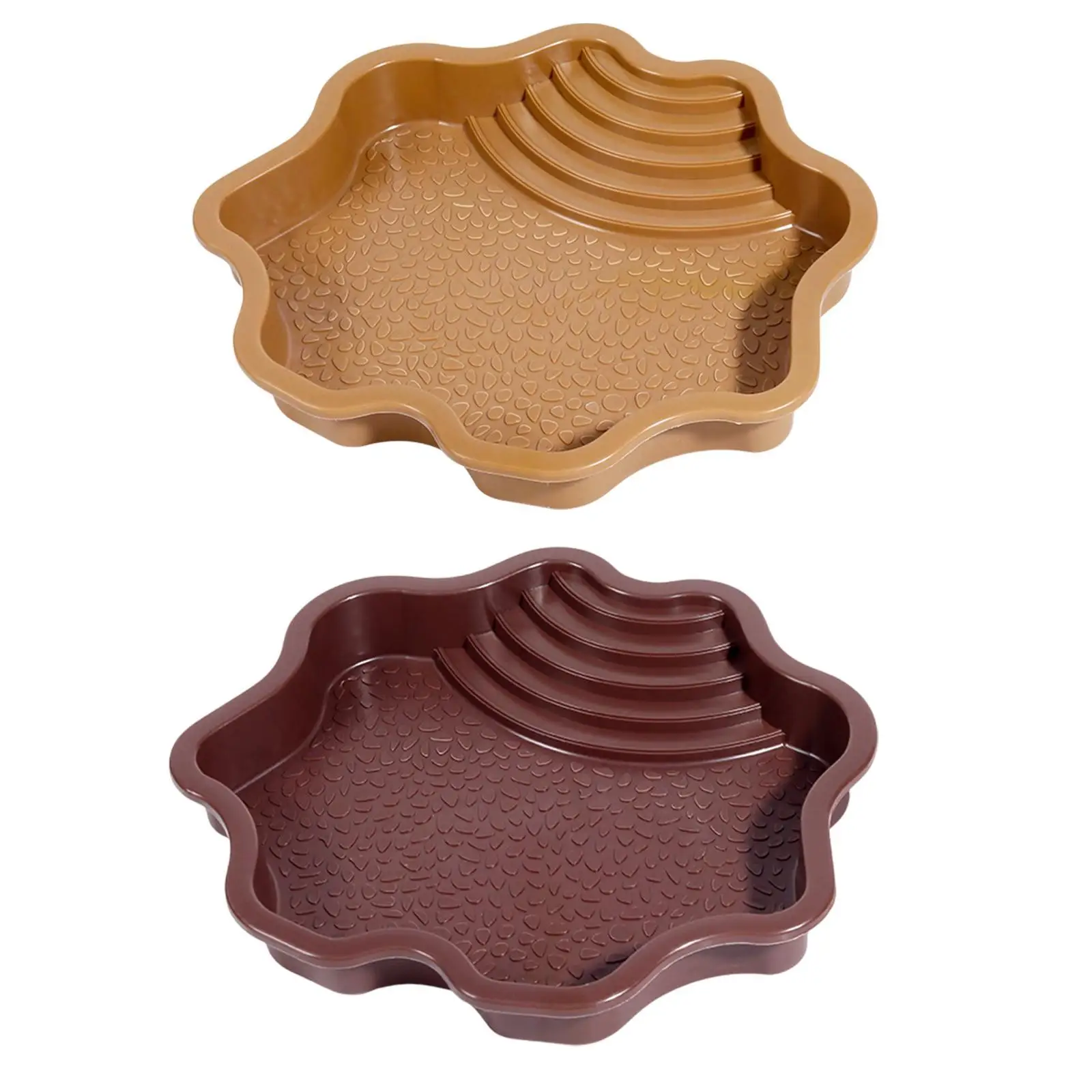 Reptile Water Bowl Reptile Water Dish for Bearded Dragons Gecko Pet Supplies