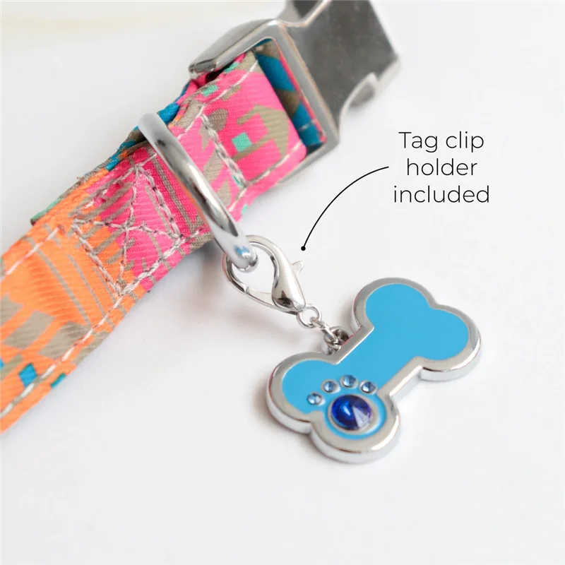 Etiqueta de perro personalizada, Collar de perro grabado, accesorios, etiquetas de nombre, colgante, suministros antipérdida para mascotas, etiqueta de identificación para cachorros y gatos de hueso - imagen 3