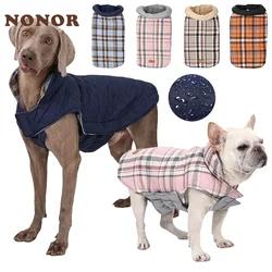Chaqueta impermeable de invierno para perros medianos y grandes – Abrigo térmico acolchado