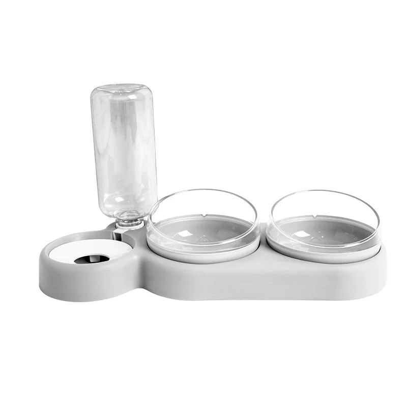 Alimentador de cuenco de caracol 3 en 1, protección del medio ambiente para beber, Material seguro de calidad alimentaria, cuenco de agua y comida, tres cuencos de lujo para mascotas - imagen 3