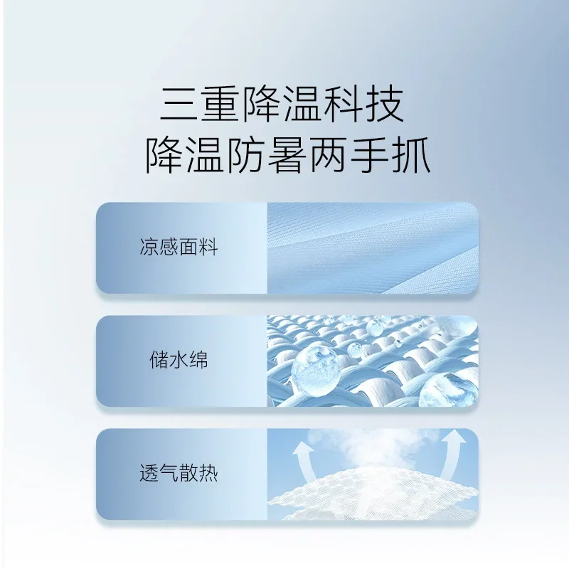 Ropa fresca de verano para perros, chaleco Tractable transpirable con estampado completo, refrigeración de insolación, ropa para mascotas de peluche pequeño - imagen 4