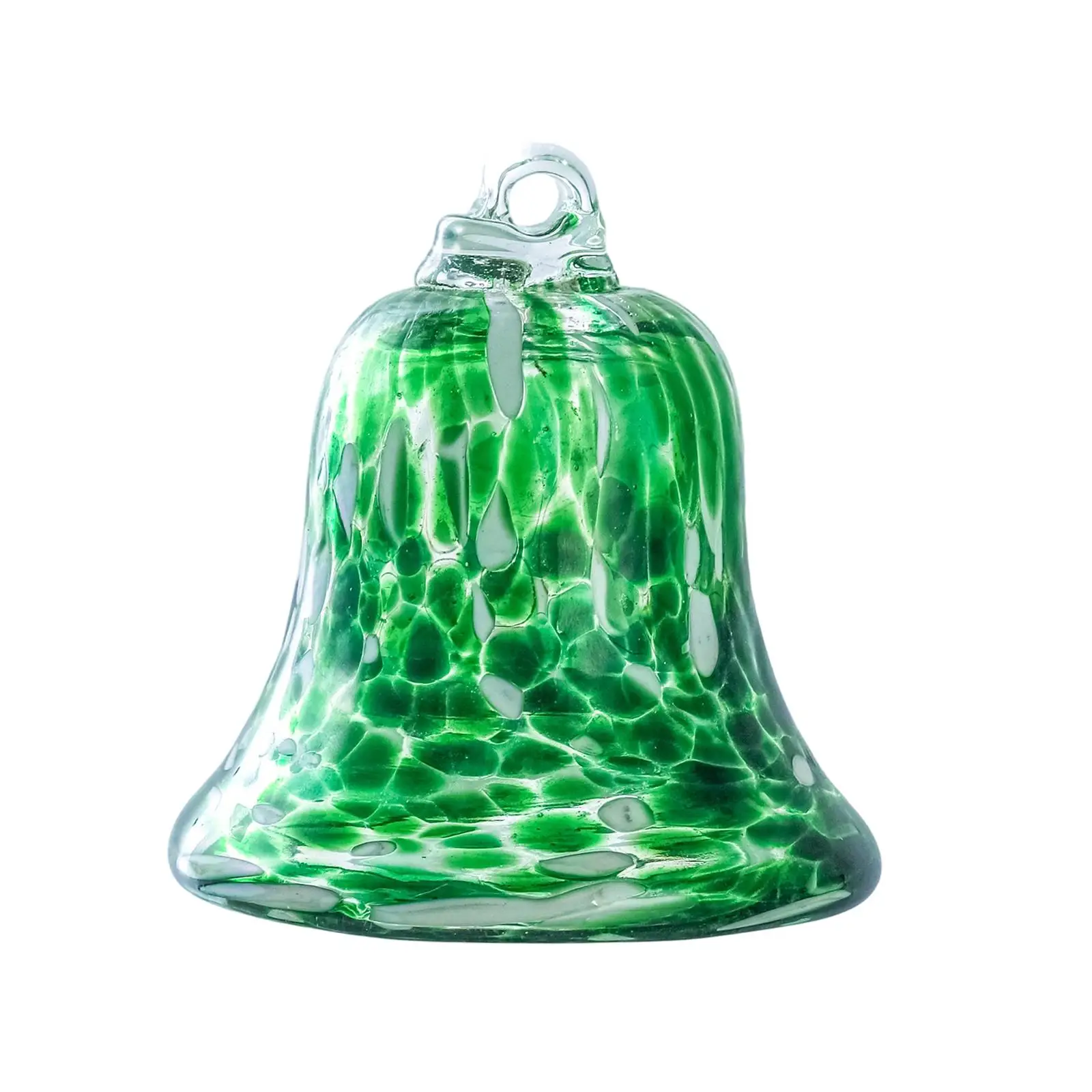 Christmas Bell Ornament Glass Smooth Creative Xmas Tree Decor Christmas Tree Decoration for Holiday Window New Year Bedroom