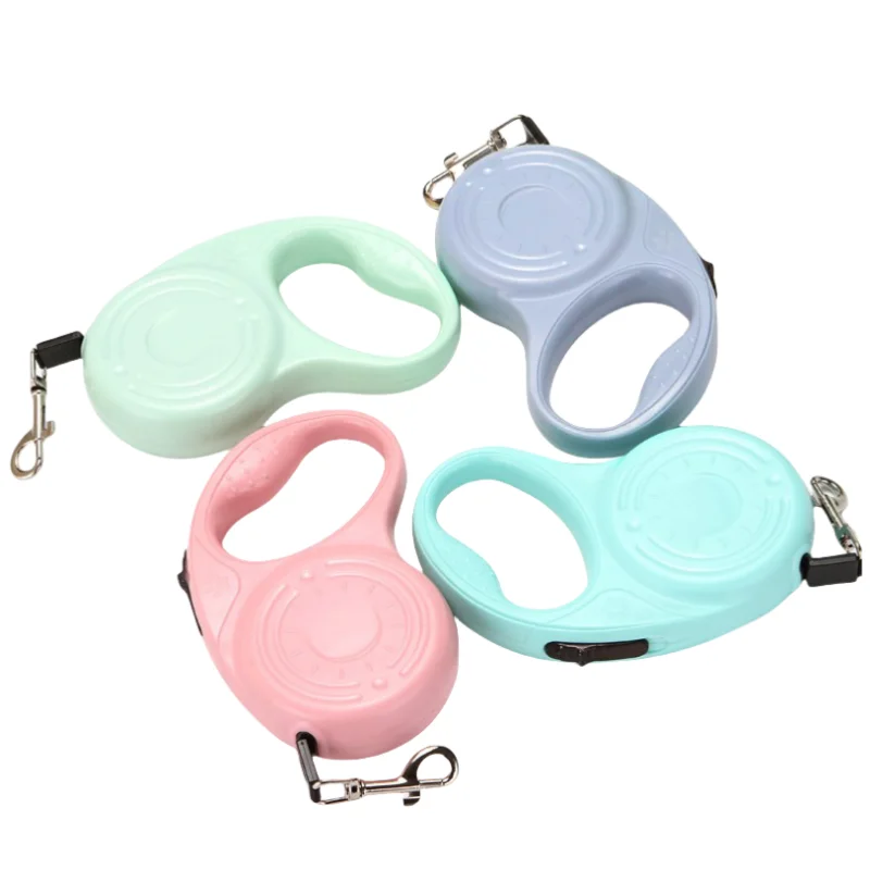 Correa retráctil para perros pequeños y medianos, cuerda de tracción larga para gatos, cuerda de plomo automática de nailon para mascotas, suministros para caminar al aire libre, Chihuahua - imagen 4