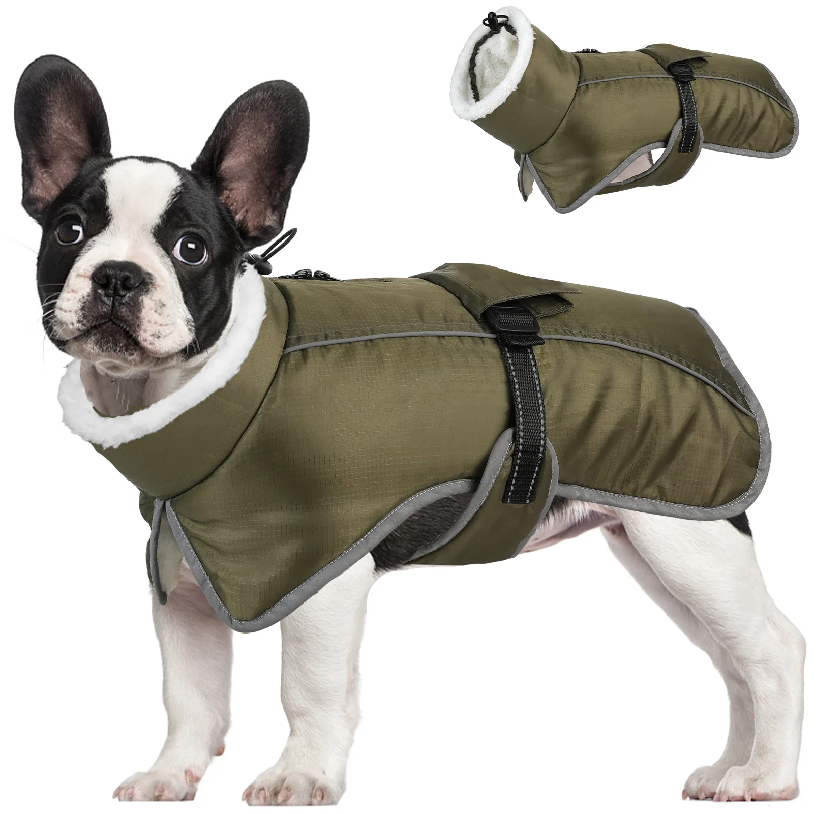 Abrigo de invierno para perro impermeable – Resistente viento y frío - imagen 2