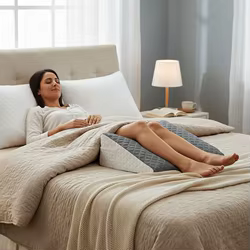 Almohada triangular cuña para perros y gatos – Alivio de piernas