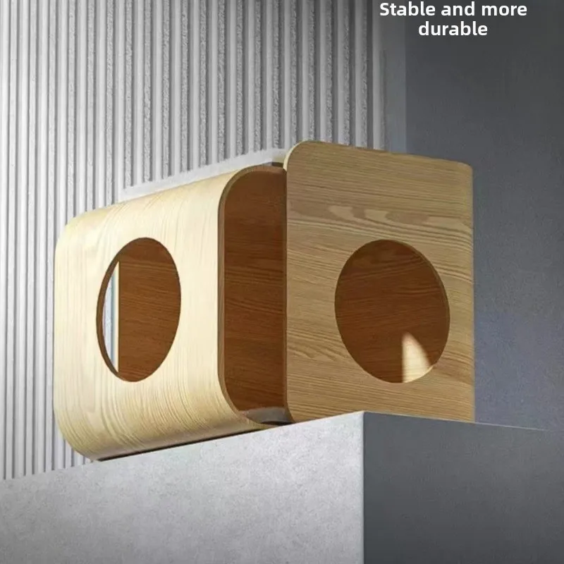 Mesita de noche multifuncional para mascotas, mesa de centro sencilla de madera maciza, jaula de perrera de madera lavada desmontada para perros y gatos, para las cuatro estaciones - imagen 4