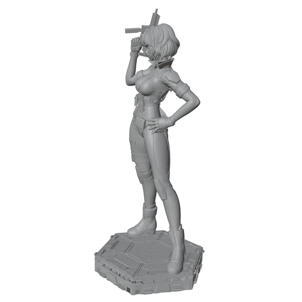 Figura de colección en resina 1/24 para juegos de mesa sin pintar - imagen 3