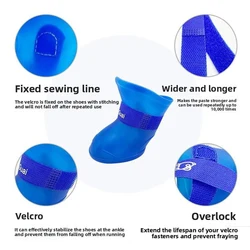 Botas impermeables para perros – Antideslizantes contra lluvia, barro y nieve