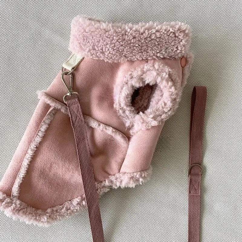 Chalecos para perros, ropa cálida de felpa para invierno, chaquetas para perros pequeños y medianos, ropa para cachorros, ropa para perros Yorkshire Terrier - imagen 3