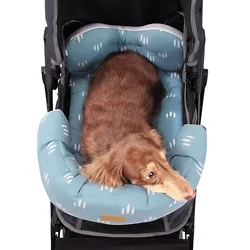 Alfombrilla antisuciedad para carrito de perros y gatos en algodón
