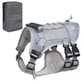 grey chest backpack