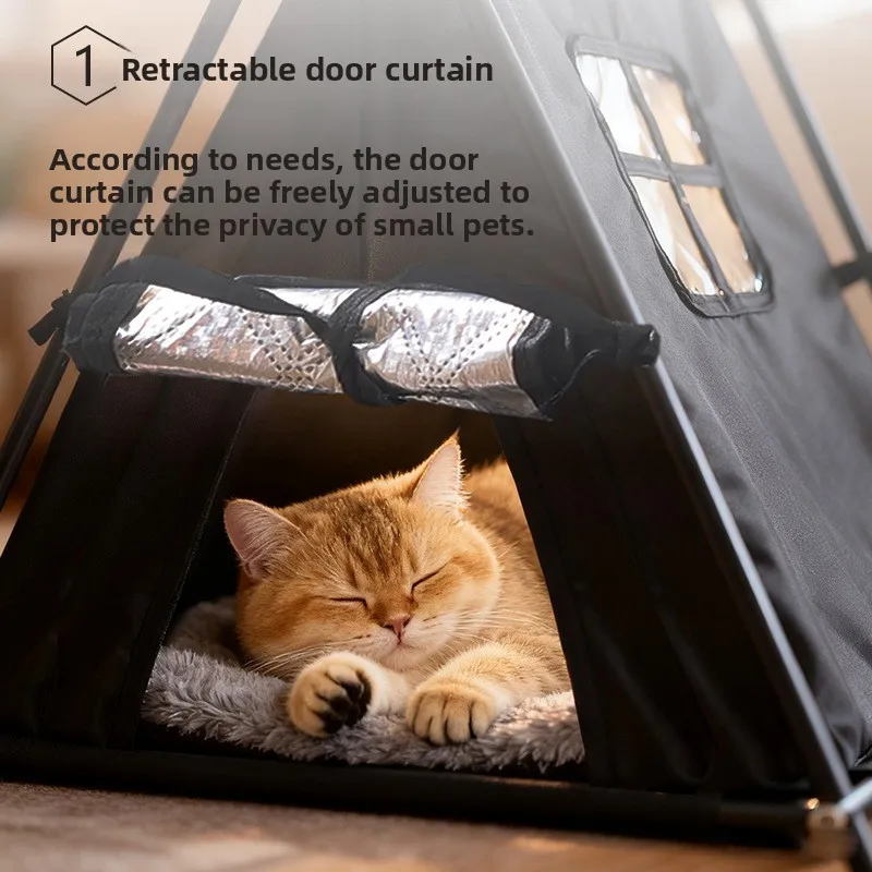 Casa cálida para gatos callejeros – Impermeable y resistente al viento - imagen 3
