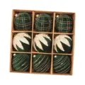 9 Pieces Green 10cm