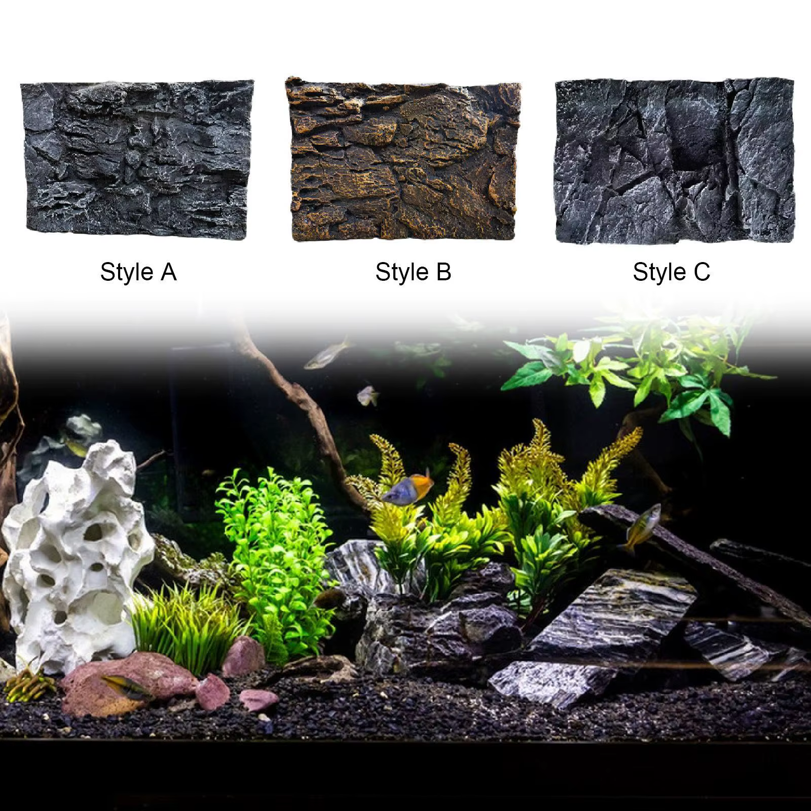 Decoración 3D para acuario, terrario, tortugas y reptiles - imagen 4