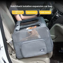 Jaula de coche para gatos y perros - transportin expandible Hatchback