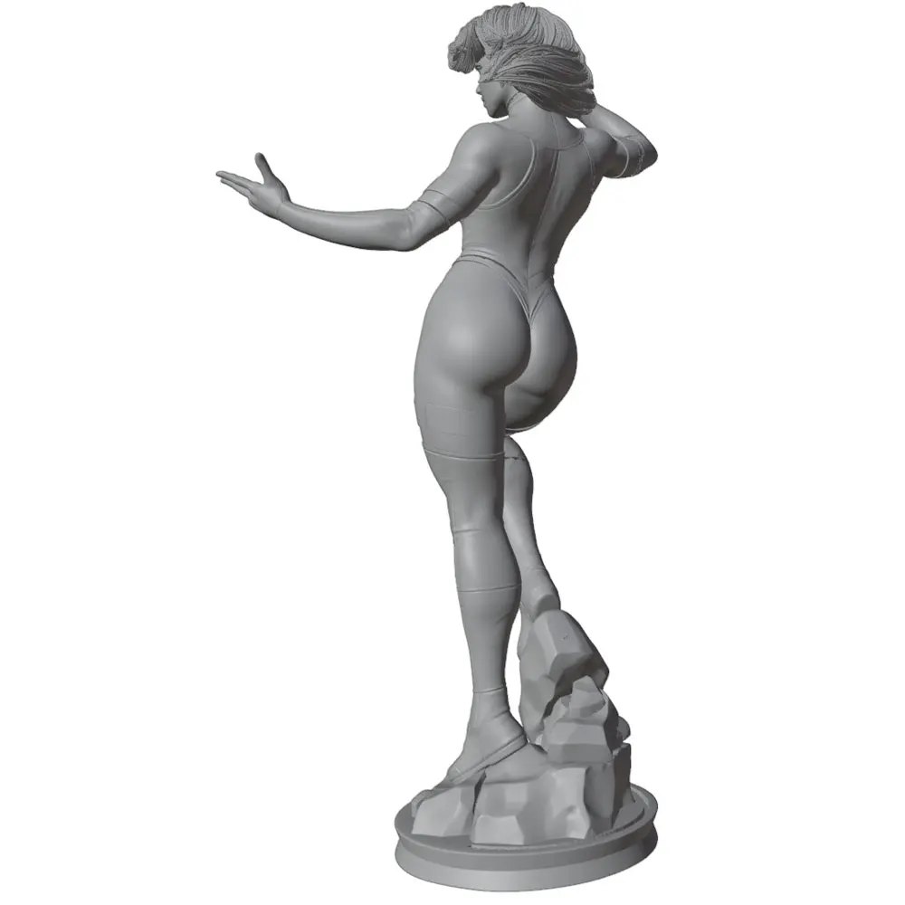 Figura de resina 1/24 para mascota – Modelo decorativo para pintar - imagen 4