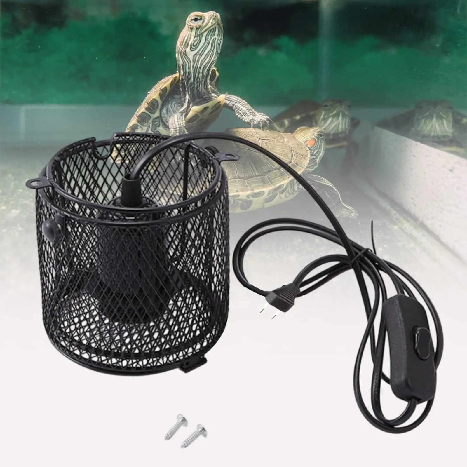 Pantalla de lámpara para reptiles, accesorios para mascotas, dragón barbudo, anfibio - imagen 2