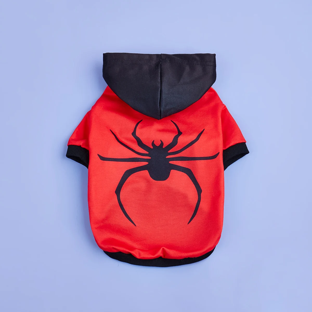 Sudaderas con capucha de Halloween para perros y gatos, camisa de araña aterradora, sudaderas para perros, ropa cómoda para mascotas, cuello alto, cachorro para vacaciones de Halloween - imagen 3