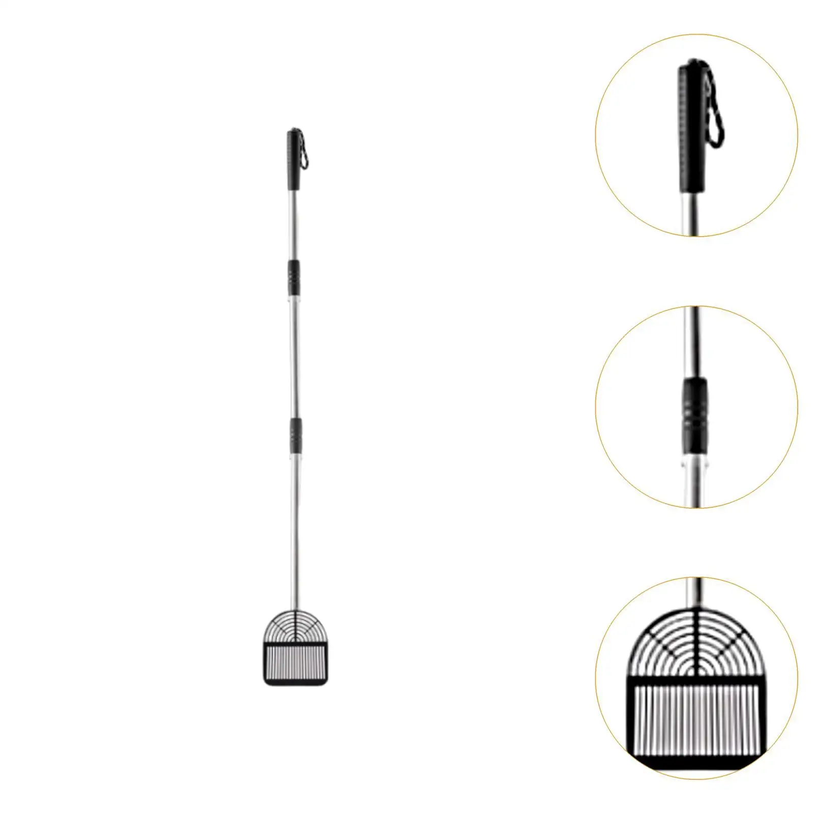 Cat Scoop Cat Litter Spade Easy Sifting Comfortable Grip Portable Detachable Litter Sifter Chicken Poops Scoop for Bunny