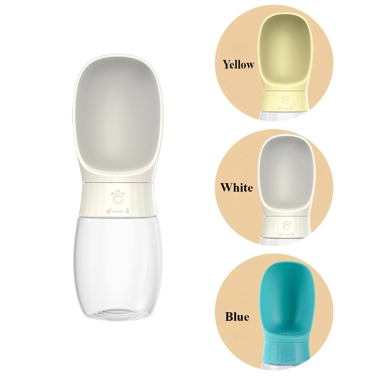 Botella de agua para perros y gatos, cuenco para beber para gatos, suministros para mascotas, botellas portátiles para perros pequeños y grandes, para caminar al aire libre - imagen 5