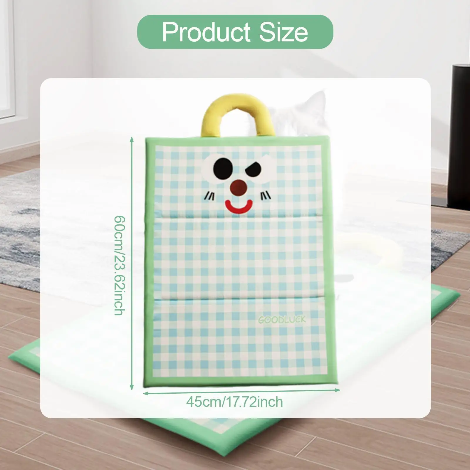 Pet Cooling Mat Comfortable Blanket Portable Household Cat Dog Sleeping Pad for Home Kennels Traveling Car Seat Small Animals