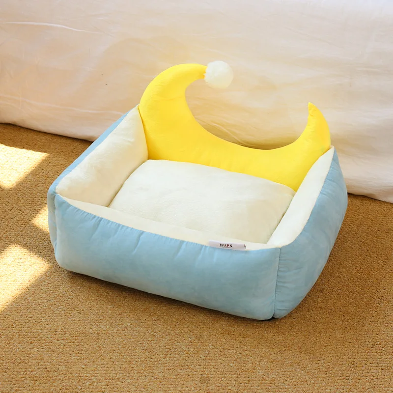 Cama luna desmontable para perros y gatos – 4 estaciones - imagen 5