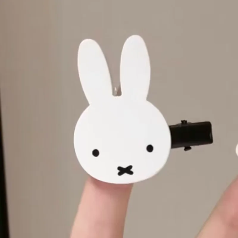 8 Uds Kawaii Miffys Boris Cosplay horquilla estilo Ins flequillo Clip figura de dibujos animados chica tocado para el cabello regalo de Navidad para niñas niños - imagen 5