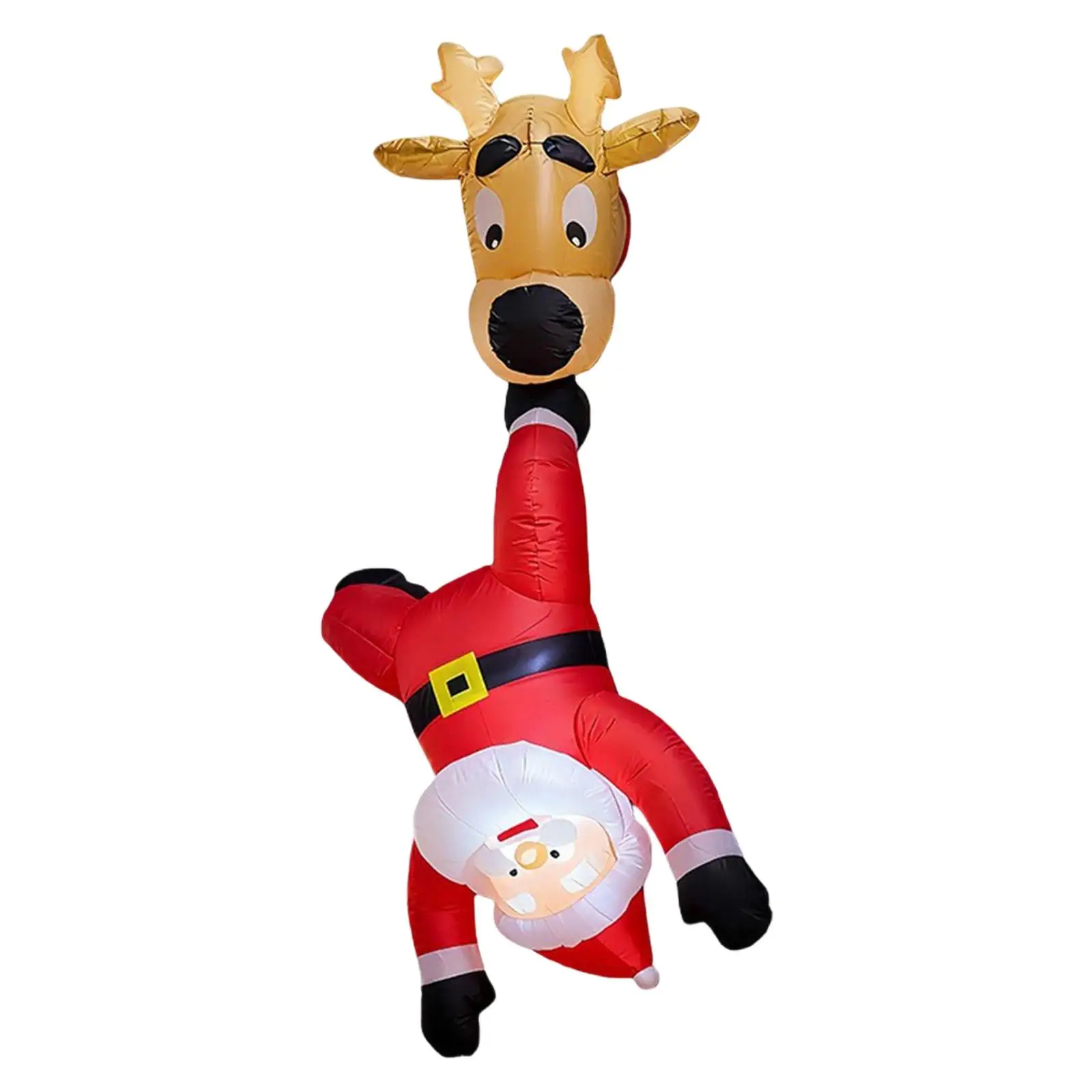 Christmas Inflatable Reindeer Santa Novelty Lightweight Gift Xmas Decoration Christmas Inflatable Reindeer Santa Novelty Lightweight Gift Xmas Decoration