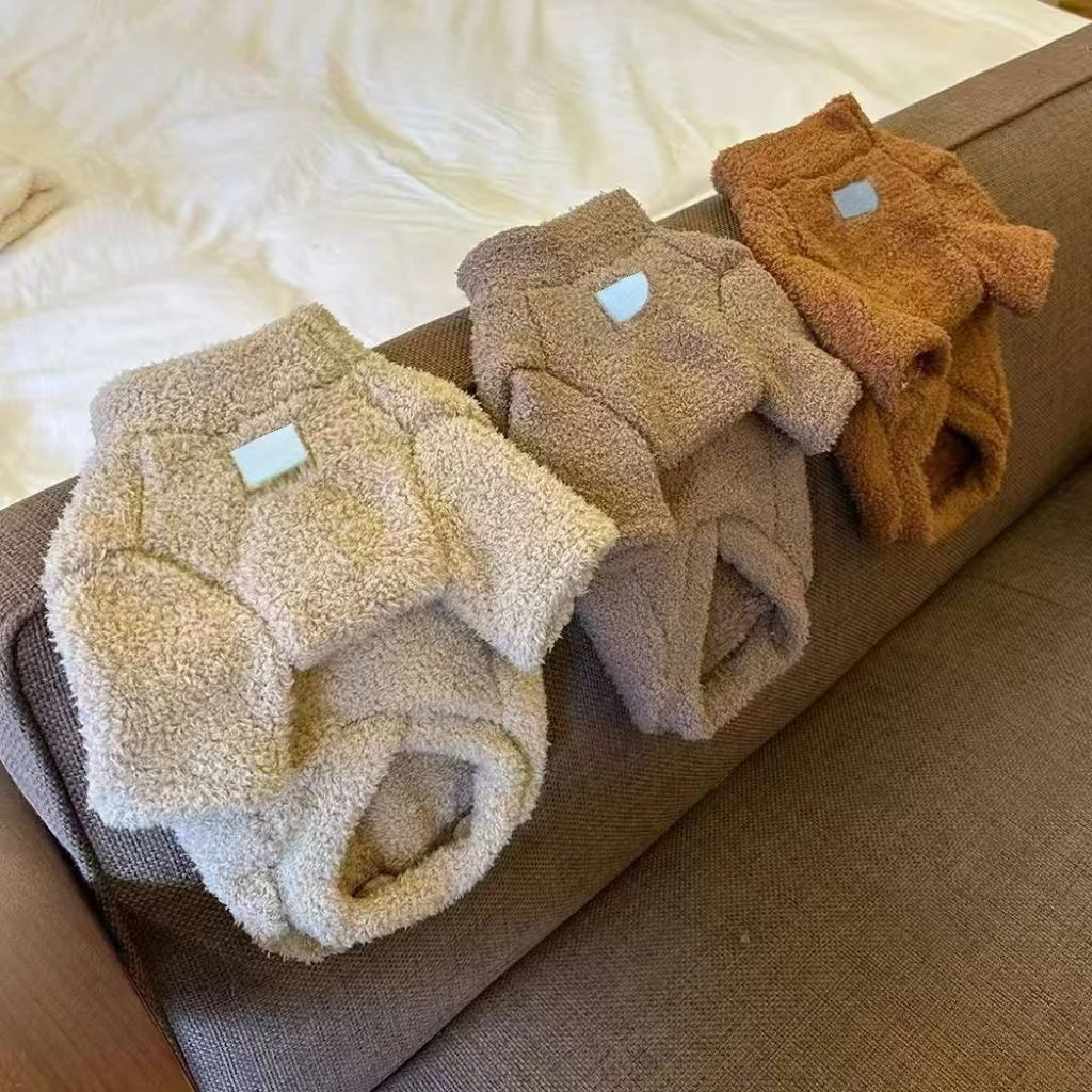 Ropa de invierno cálida, suave para perros y gatos