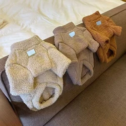 Ropa de invierno cálida, suave para perros y gatos