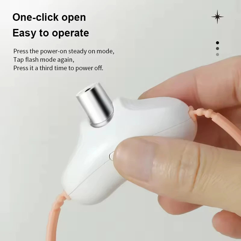 Juguetes interactivos para gatos, Collar con puntero láser para interiores, Collar electrónico para gatitos, juguetes de ejercicio recargables para mascotas - imagen 4