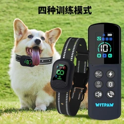 Collar de adiestramiento para perros con mando y anti-ladridos