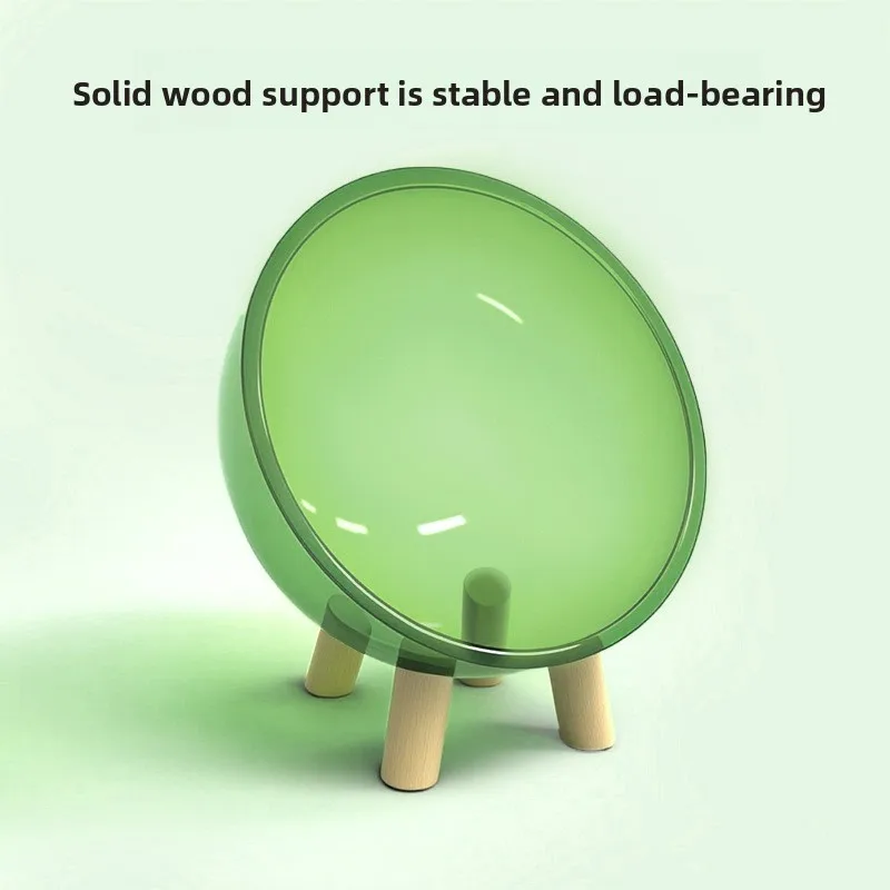 Cama de lujo para gatos, camas acrílicas para gatos y gatitos, transparente, para mascotas, perros pequeños, cachorros, gatitos, escritorio, mascotas, perros, gatos, hamaca, suministros de muebles - imagen 2