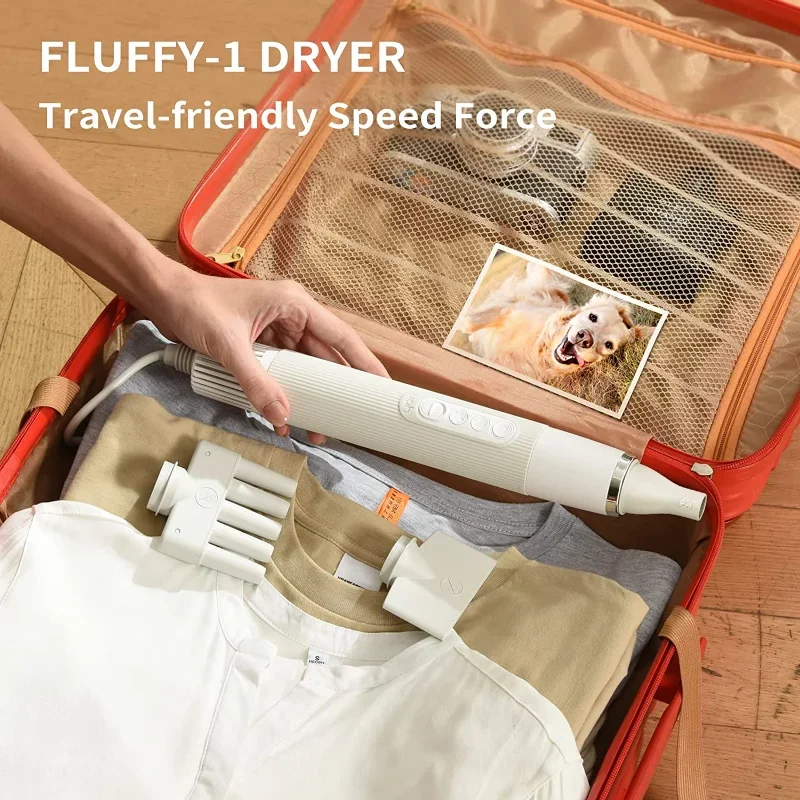 Uahpet-secador de pelo portátil para mascotas, dispositivo de mano con Control inteligente de temperatura, NTC, alta velocidad - imagen 2