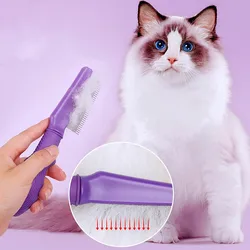 Peine quitapelo para perros y gatos – Cepillo massageador anti pelo
