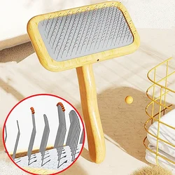 Cepillo quitapelusas de madera para perros y gatos – Deslanador