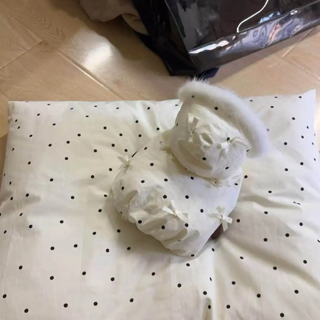 Abrigo acolchado de lunares para perros pequeños y medianos – Ideal para Schnauzer - imagen 5
