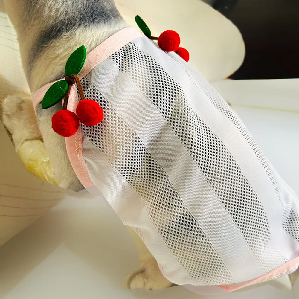 Camiseta chaleco verano transpirable para perros pequeños Chihuahua - imagen 3