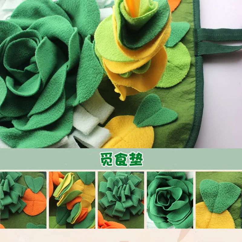 Almohadilla para olfatear mascotas pequeñas, nuevos productos para mascotas, almohadilla de forraje para conejos y conejillos de indias para aliviar las emociones - imagen 4