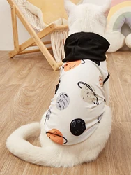 Sudadera con capucha para perros y gatos – ropa suave y transpirable