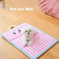 Alfombrilla refrescante verano para perros medianos y gatos