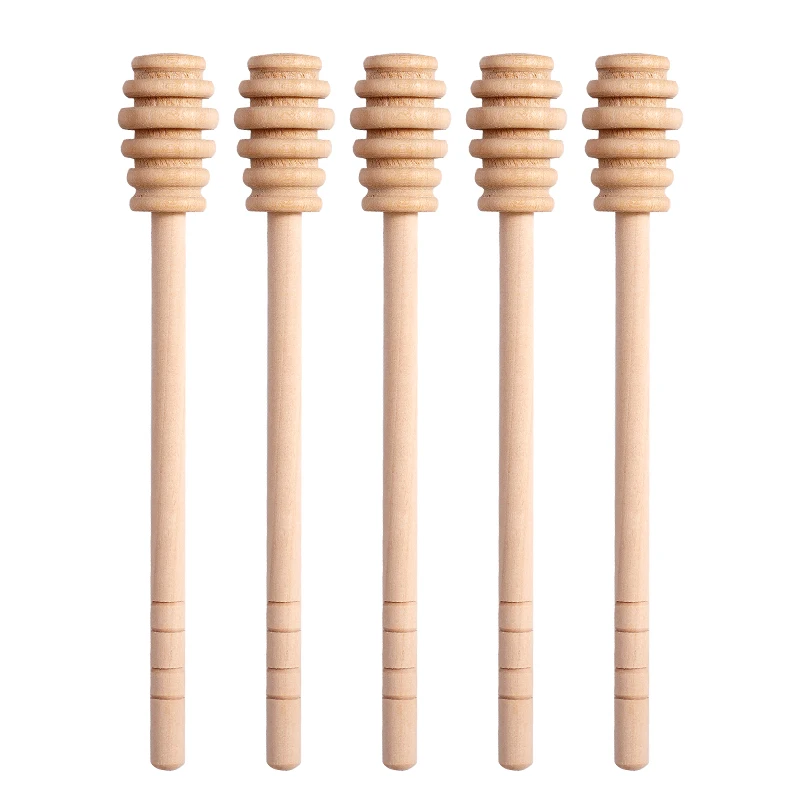 Cuchara de madera para miel – Mango largo 16 cm - imagen 5