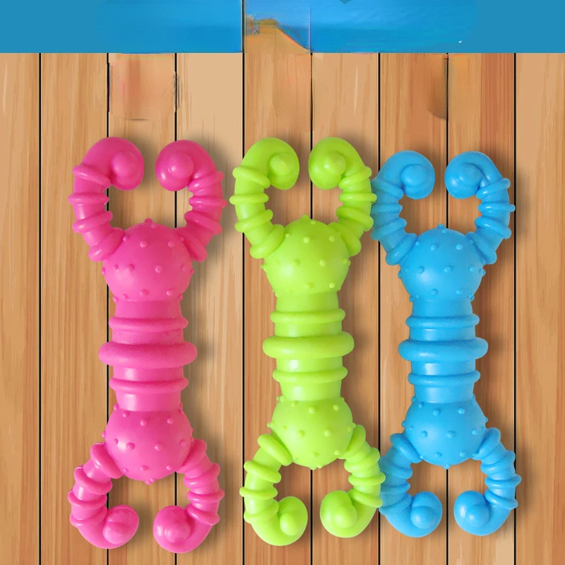 Juguete de goma para perros, limpieza de dientes molares, resistente a las mordeduras, suministros para el cuidado Dental de mascotas - imagen 3