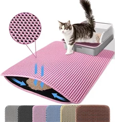 Estera impermeable antideslizante higiénica para arenero de gatos