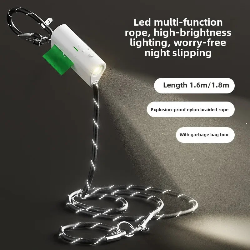 Correa grande para tirar de perros, correa para mascotas, correa para caminar para perros, lámpara de lavado a prueba de explosiones, suministros de correas para mascotas - imagen 2