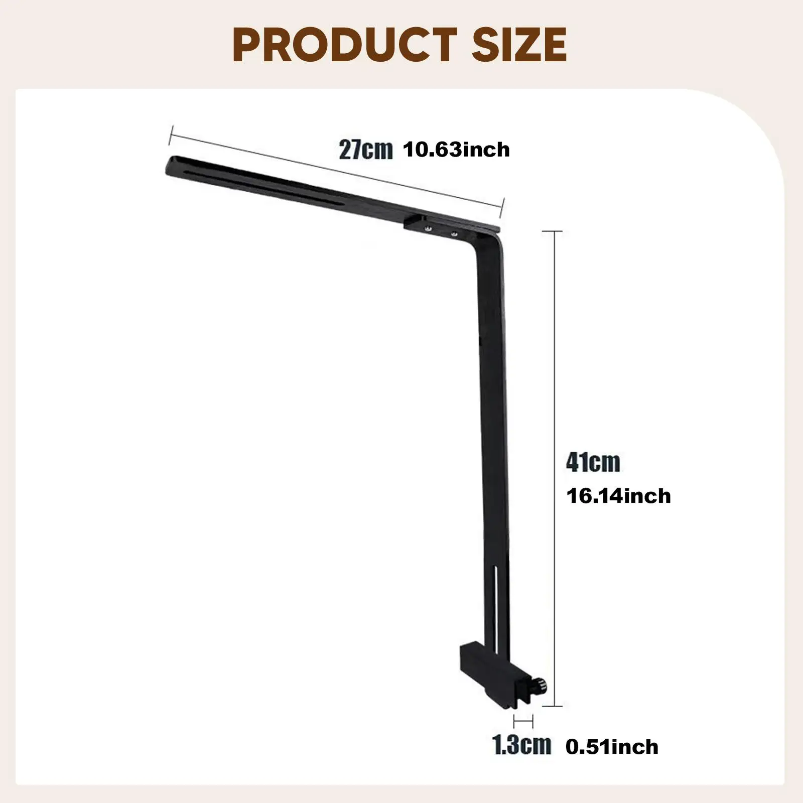Aluminum Alloy Aquarium Light Bracket Adjustable Lamp Holder for Aquatic Plants and Fish Tank Accessories