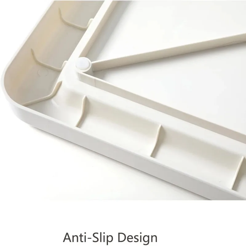 Inodoro para entrenamiento de perros y gatos, colcha para orinar, productos para limpieza de mascotas, bandeja grande de entrenamiento para mascotas de 29,92 "x 24,4", soporte para almohadillas de entrenamiento para mascotas - imagen 4