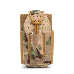 Bolsa Táctica Mini MOLLE para Radio Portátil – Accesorio para Perros