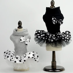 Vestido verano lujo para perros pequeños y gatos