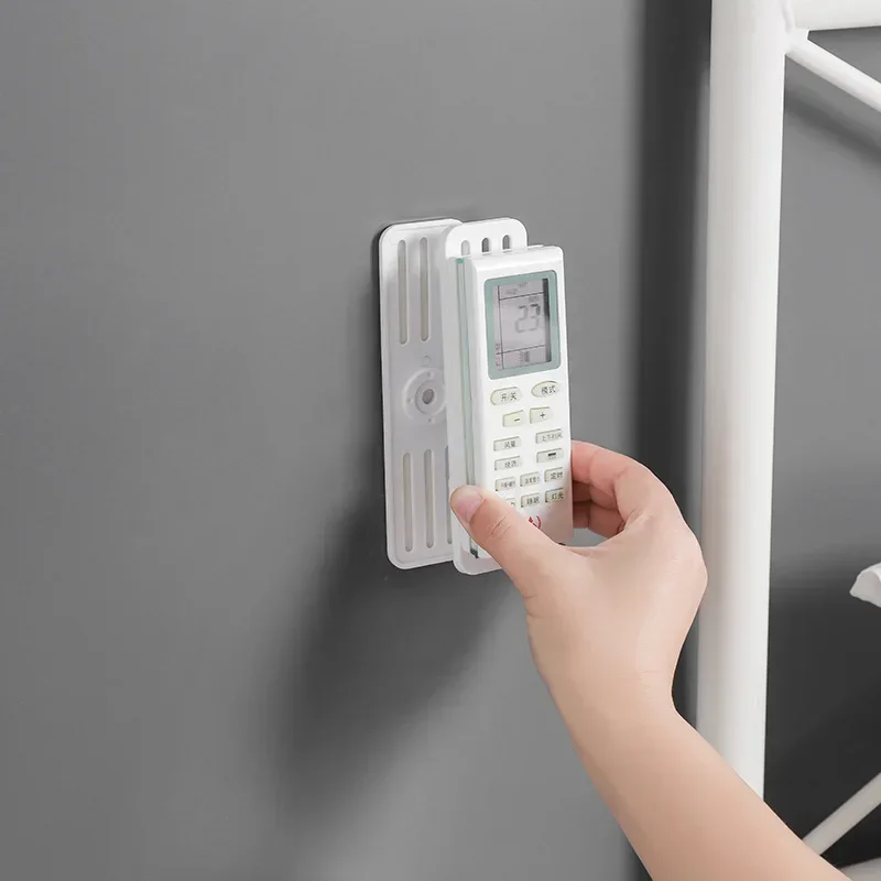 1 Uds. Enchufe de extensión autoadhesivo montado en la pared fijador tablero de enchufe colgador de almacenamiento Cable organizador de cables soporte remoto - imagen 4